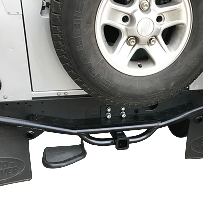 4x4 Steel Rear Bumper Accessories Offroad Rear Bull bar Fit for Land Rover Defender 90 110