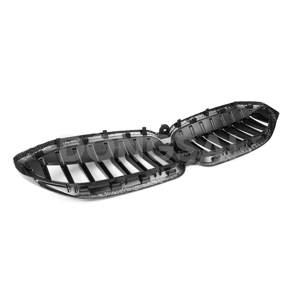 3 Series G20 G21 G28 Pre-Facelift Single Slat Prepreg Carbon Fiber Front Grill 2019-2022