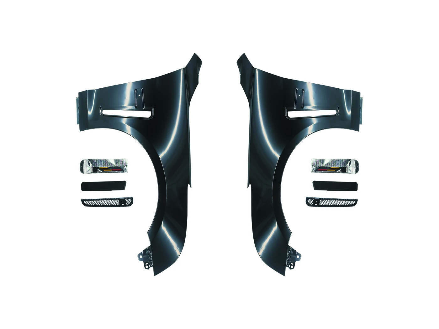 High Quality Auto Parts Body Kit 2013-2019 for Cadillac ATS Upgrade to ATS V Front Bumper with Grille Fender PP Front Bodykit