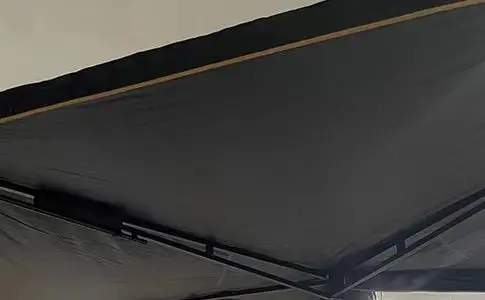 4X4 Aluminum Waterproof Polyester Tent for Camping Car Side Awning & Sunshade for Outdoor Activities