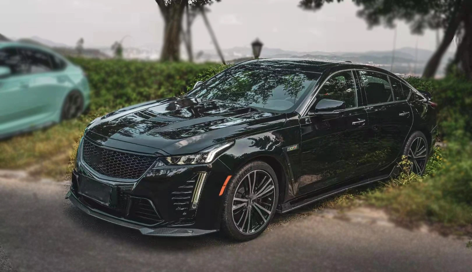 Hot Selling Car Accessories Upgrade Blackwing Body Kit Bumper for Cadillac CT5 V 2020+