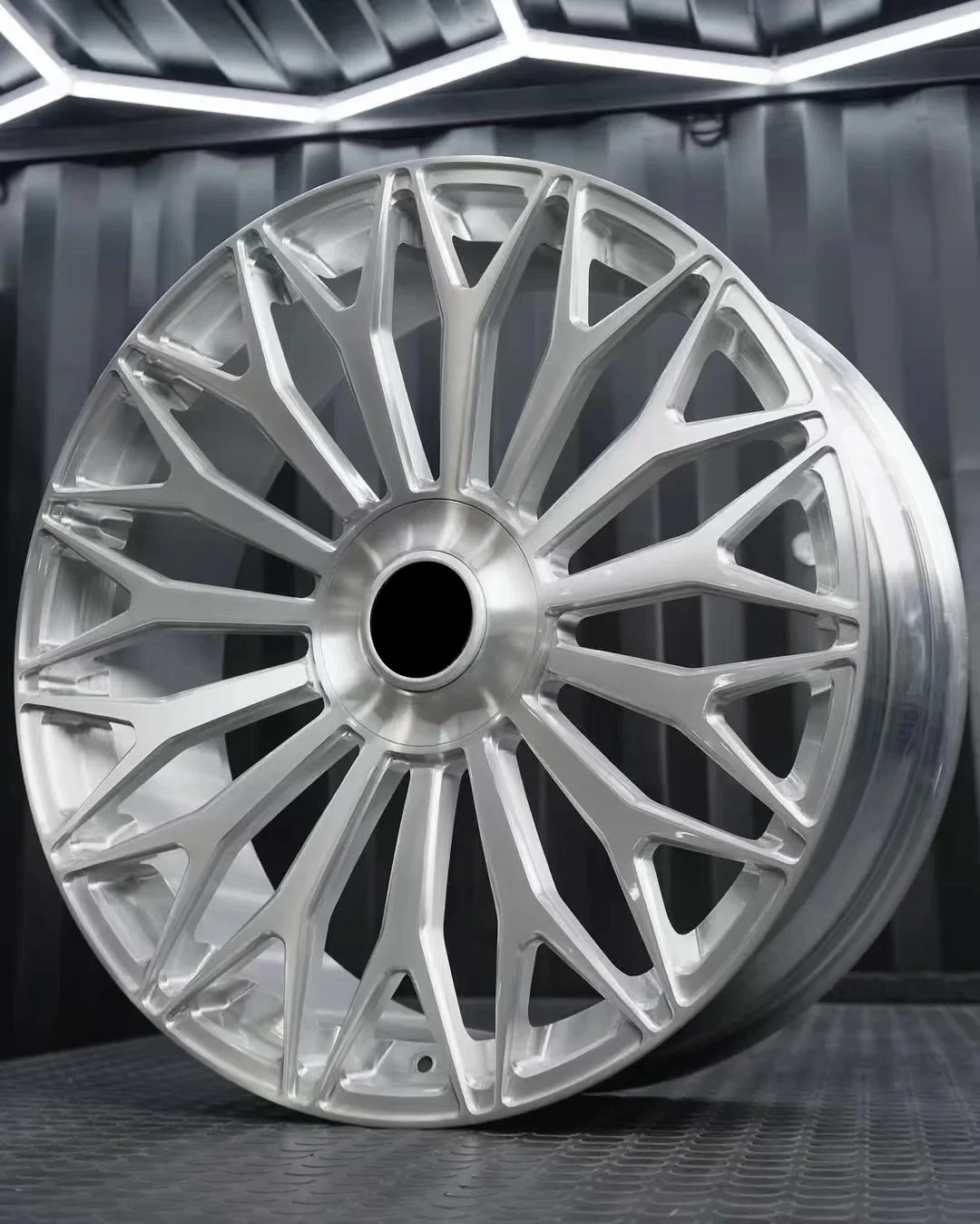 GPW Matte Silver Forged Wheel Rims Monoblock Customized Alloy 5x114.3 5x120 18 19 20 21 Inches for Porsche Toyota Corvette