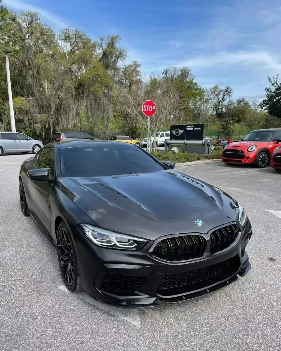Runde High Quality Hood Upgrade M8 Style for BMW 8 Series 2 Door 4 Door Edition Dry Carbon Fiber Body Kit New Arrival