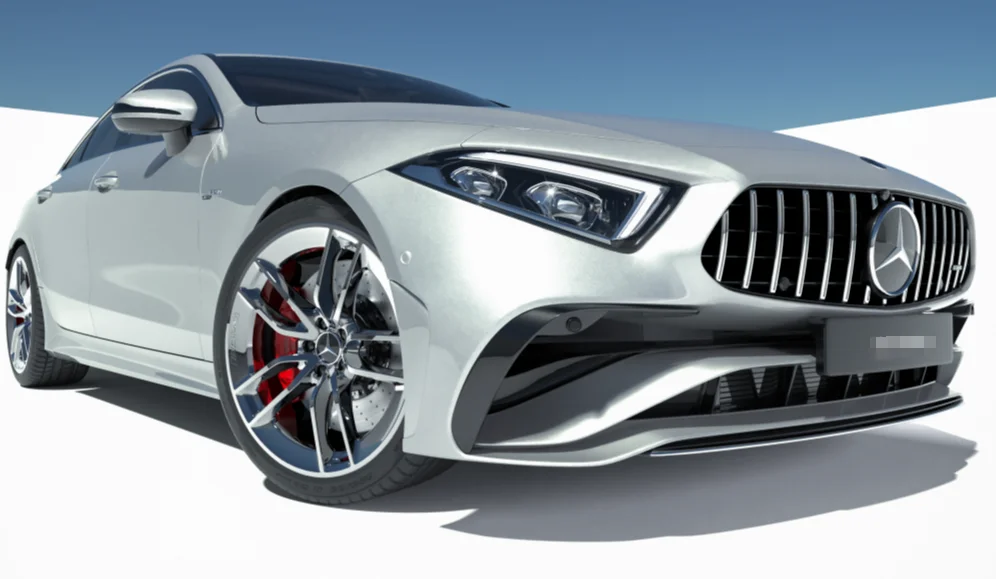 For Mercedes-Benz CLS Class W257 Upgrade CLS53 AMG Front Bumper Diffuser Automotive Body Kit