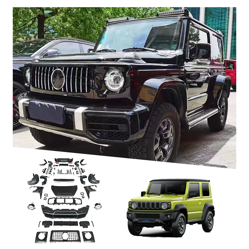 G63 Amg Style Body Kit for Suzuki Jimny 2020 2021 2023