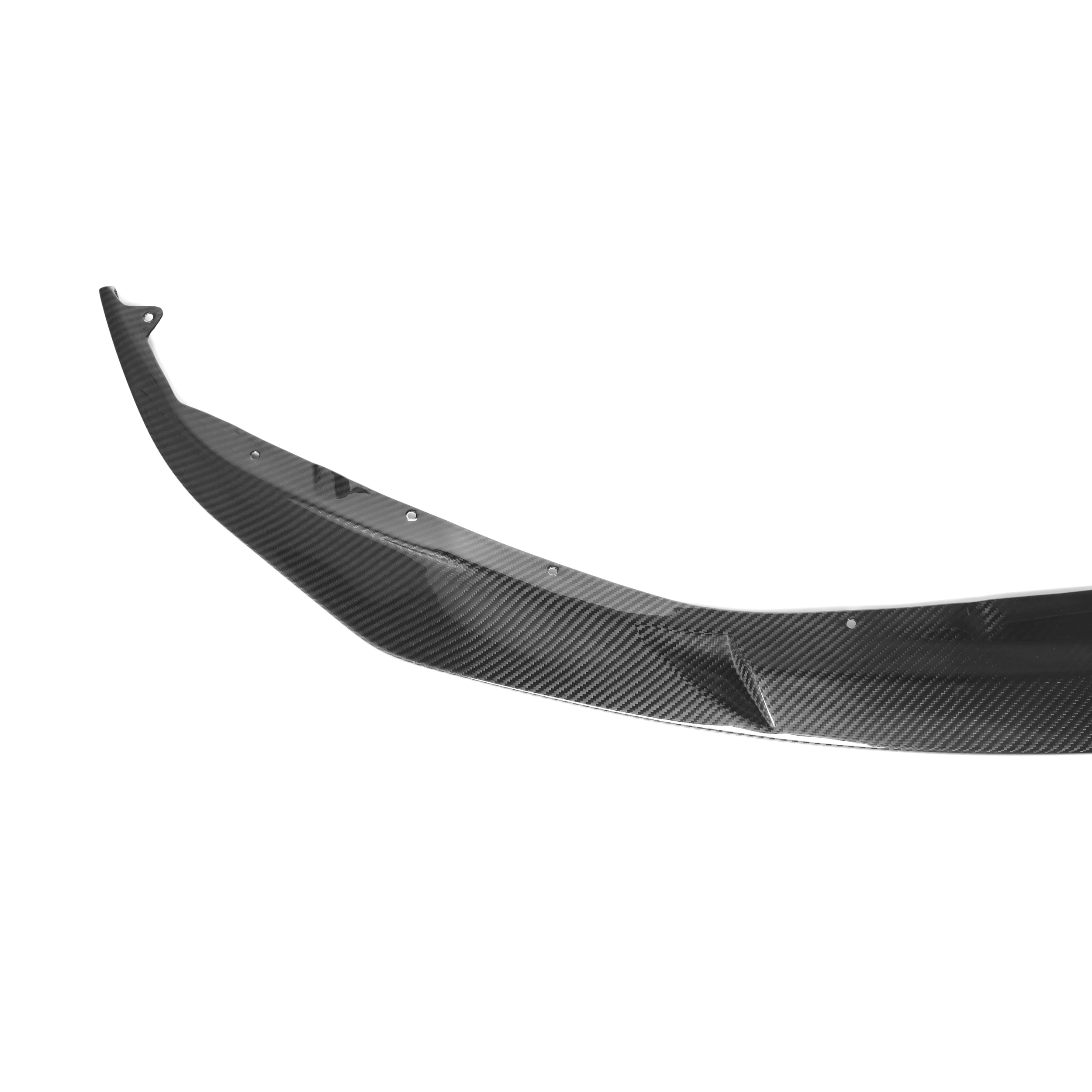 Dry Carbon Fiber Front Bumper Lip Splitters MHC Style for BMW M3 4-door/M4 G82 G83 2-door 2021+ G80 G82 G83 Front Lip