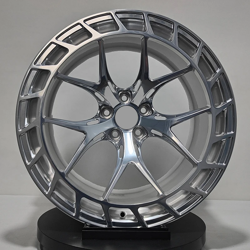 Wholesale New Polished 6061-T6 Forged Aluminum Alloy Rims for 2017 M5 Luxury Racing High Performance Mesh Design Wheels 5-Year