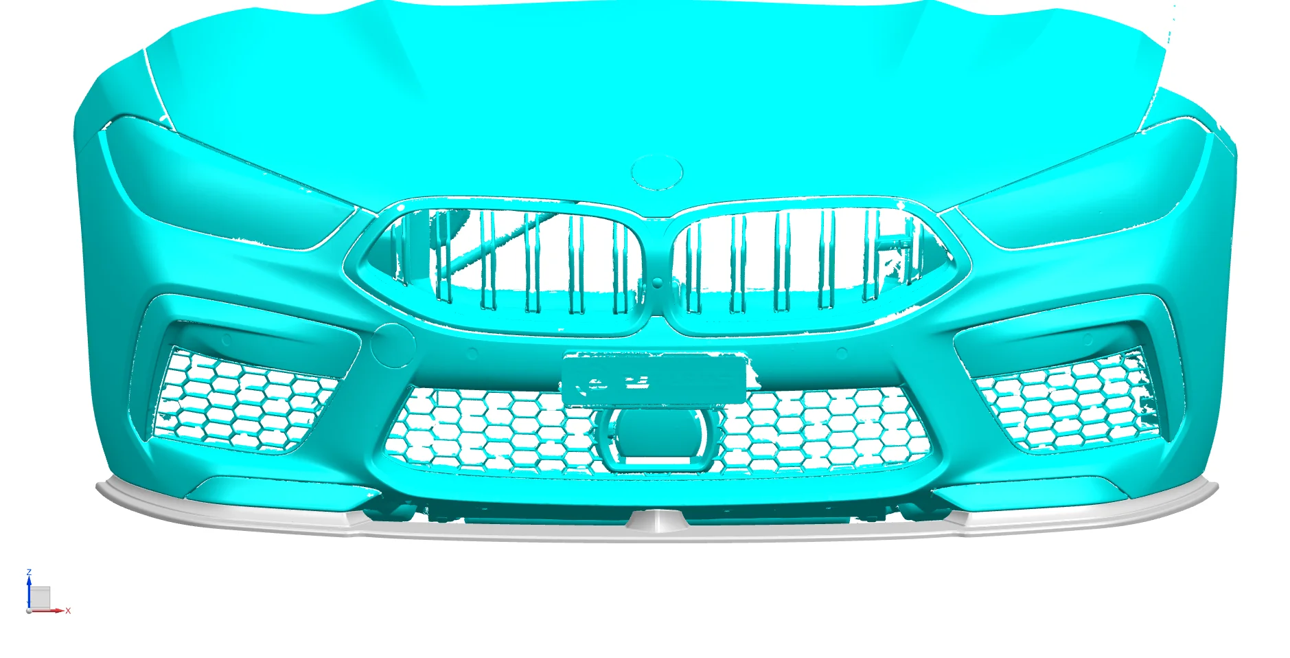 Best Seller Dry Carbon Fiber Front Bumper Lip for BMW M8 F91 F92 F93 2019-2021