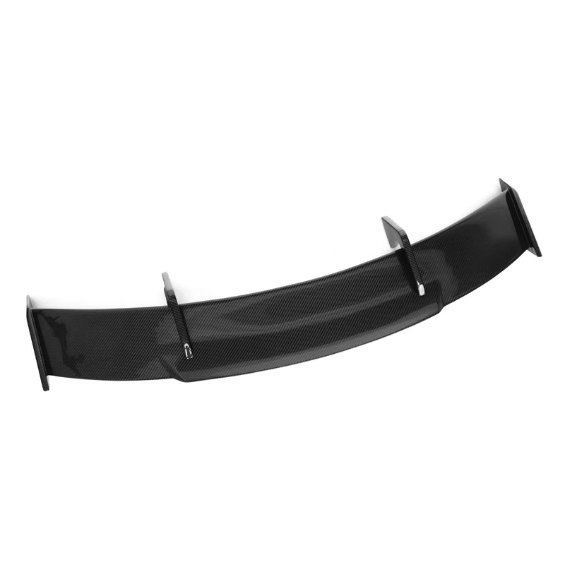 Dry Carbon Fiber GT Style Rear Spoiler Trunk Lip Wings for All Sedan Cars Universal Rear Carbon Fiber Spoiler