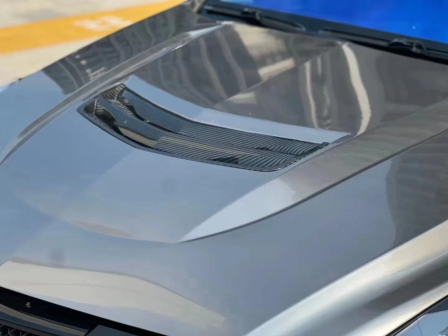 High Quality Auto Parts Body Kit 2013-2019 for Cadillac ATS Upgrade to ATS V Front Bumper with Grille Fender PP Front Bodykit