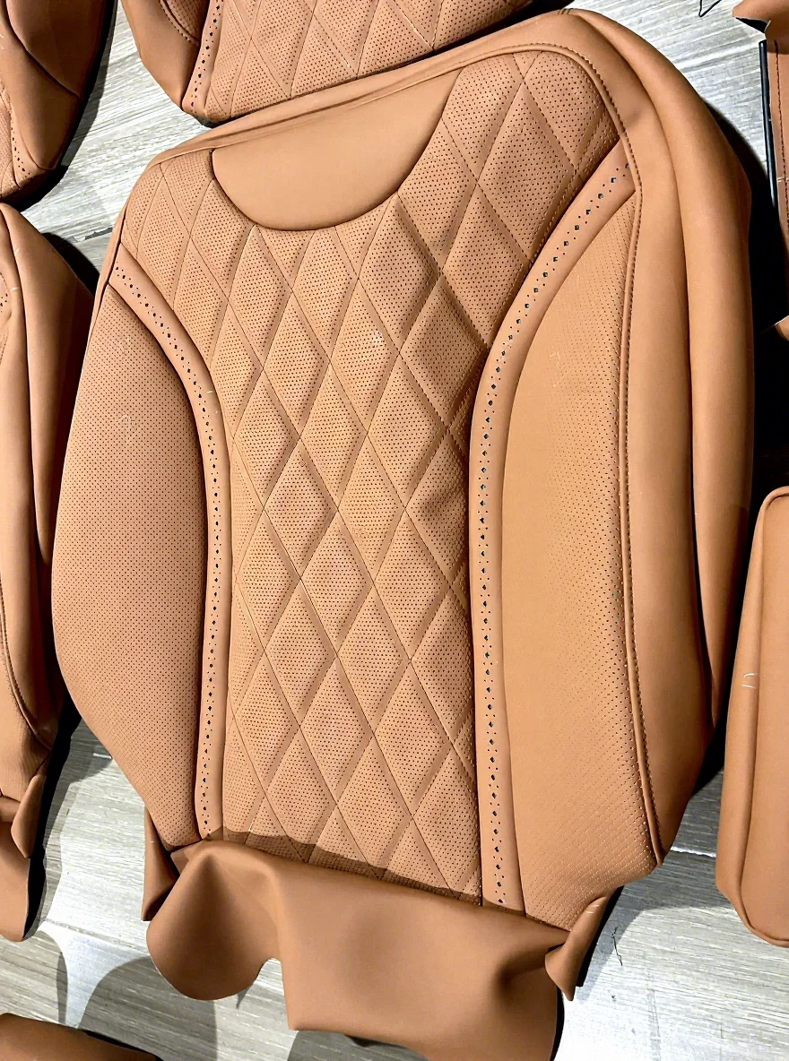 2025 Latest S Class Luxury Interior Full Leather Seat Cover Custom Fit and Whole Car Leather Upgrade Kit