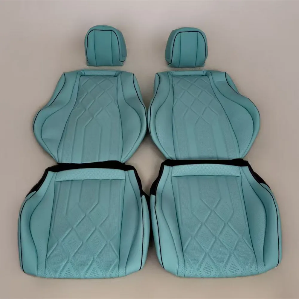 Brand New ML GLE Full Set Luxury Leather Seat Cover with Customized Colors and Patterns Full Interior Protection for W164 W166