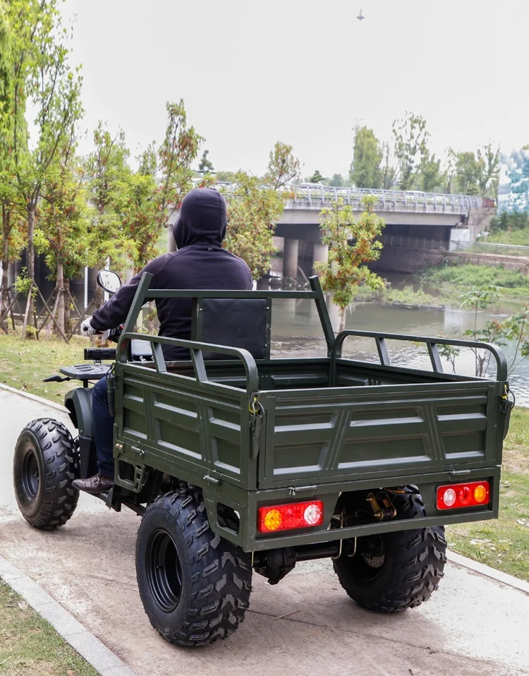 New Arrival 2000W 72V Electric 2WD ATV Quad Bike Adult with LED Light CE Certified Farm Adults All-Terrain Vehicle