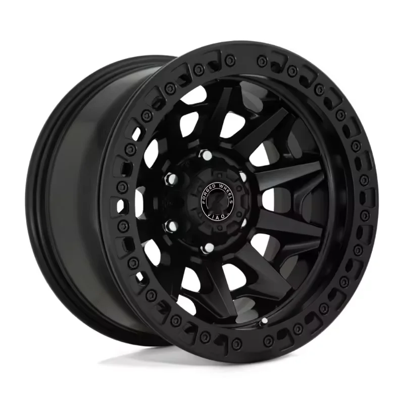 Brand New High Quality Forged Aluminum Alloy Wheels 6x135/6x139.7/6x130 Beadlock Car Rim for Offroad Chrome Passenger Car Wheels