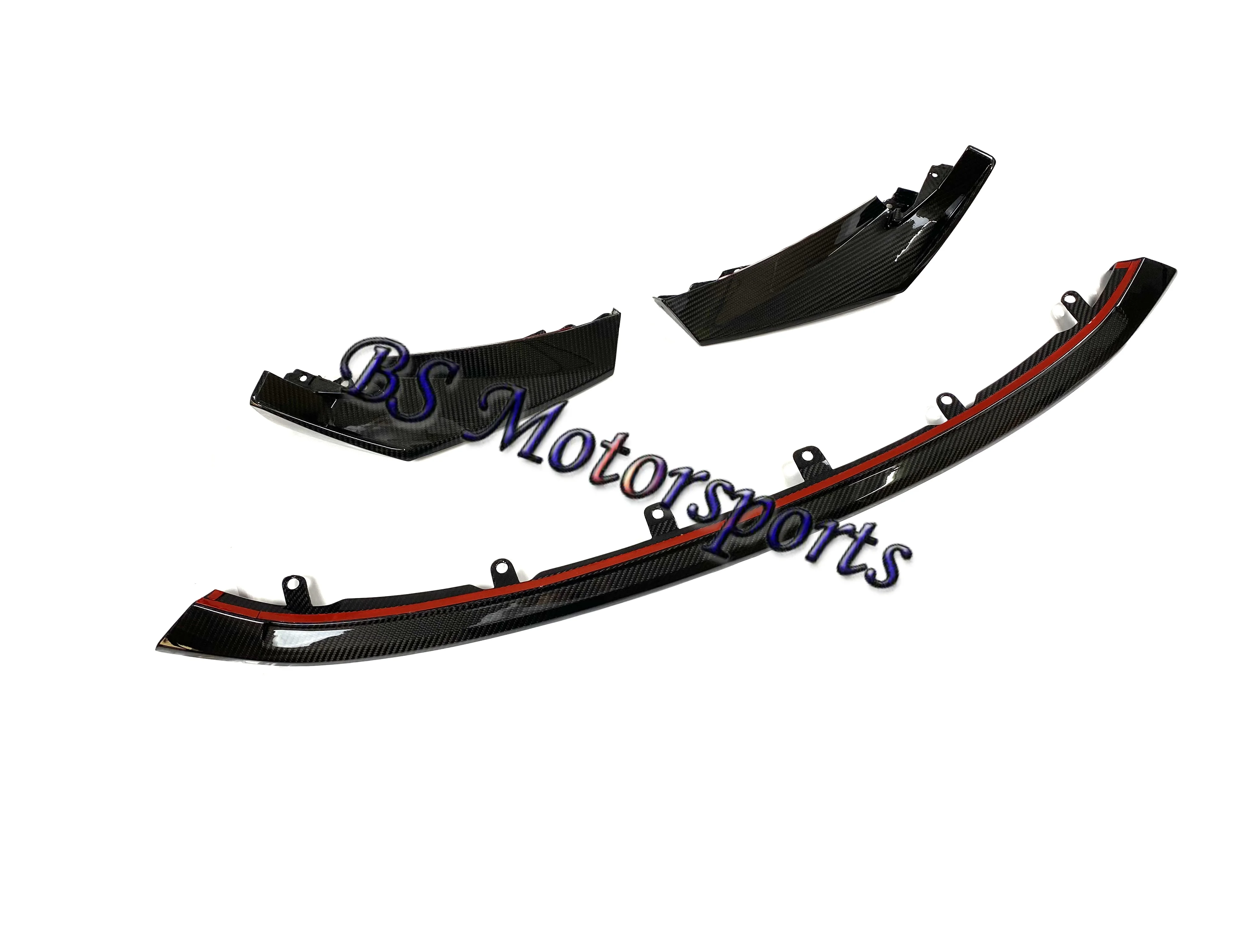 CSL Style G80 G82 Carbon Fiber Front Bumper Splitter Lip for BMW M3 M4 Front Spoiler 2021+