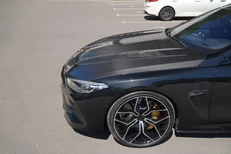 Runde High Quality Hood Upgrade M8 Style for BMW 8 Series 2 Door 4 Door Edition Dry Carbon Fiber Body Kit New Arrival