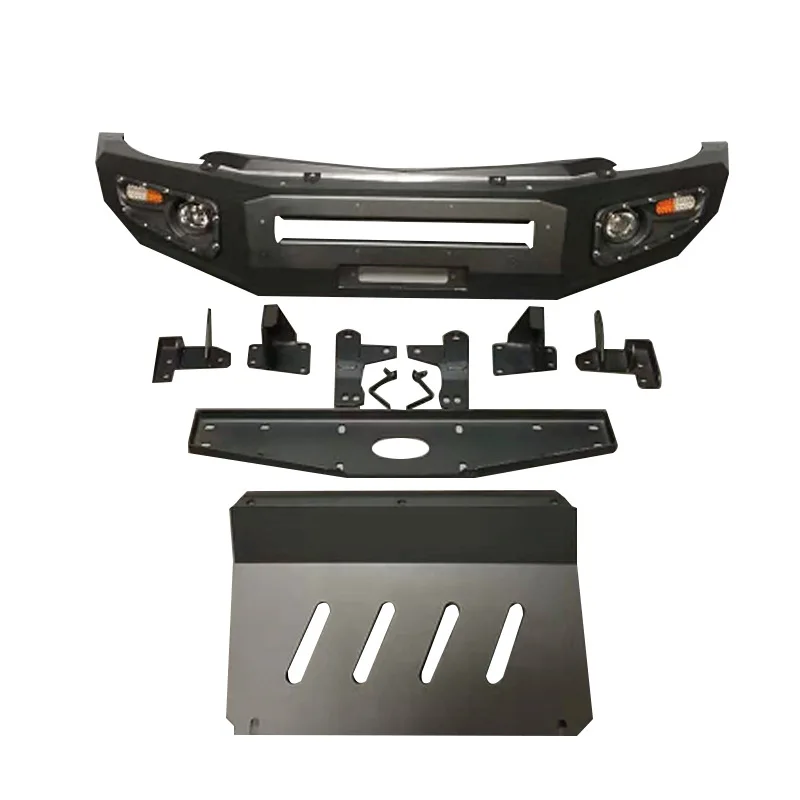 Offroad 2019- PAJERO Sport Front Bumper Steel Powder Coated Anti-Collision Bar