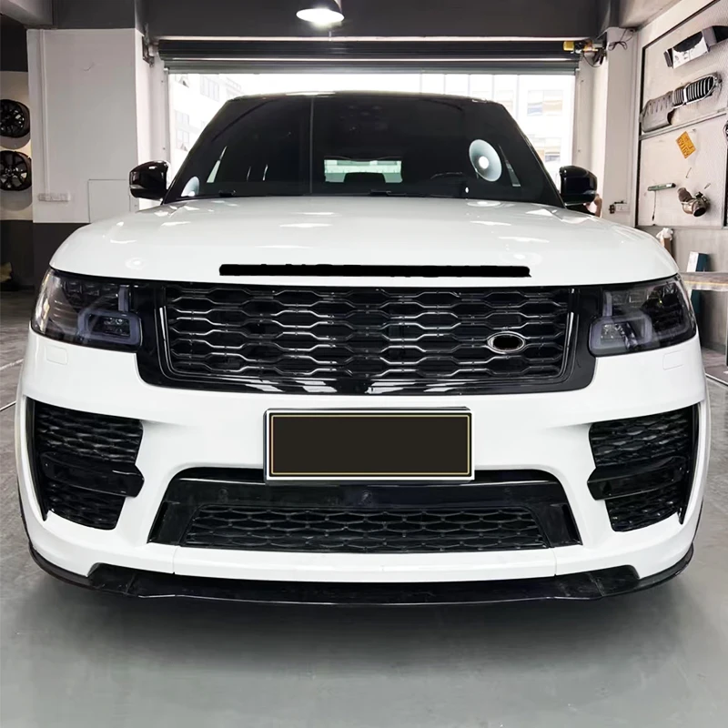 2013-2017 Upgrade 2018-2022 Front Bumper Rear Bumper Headlights Taillights Body Kit for Range Rover Executive Upgrade SVO