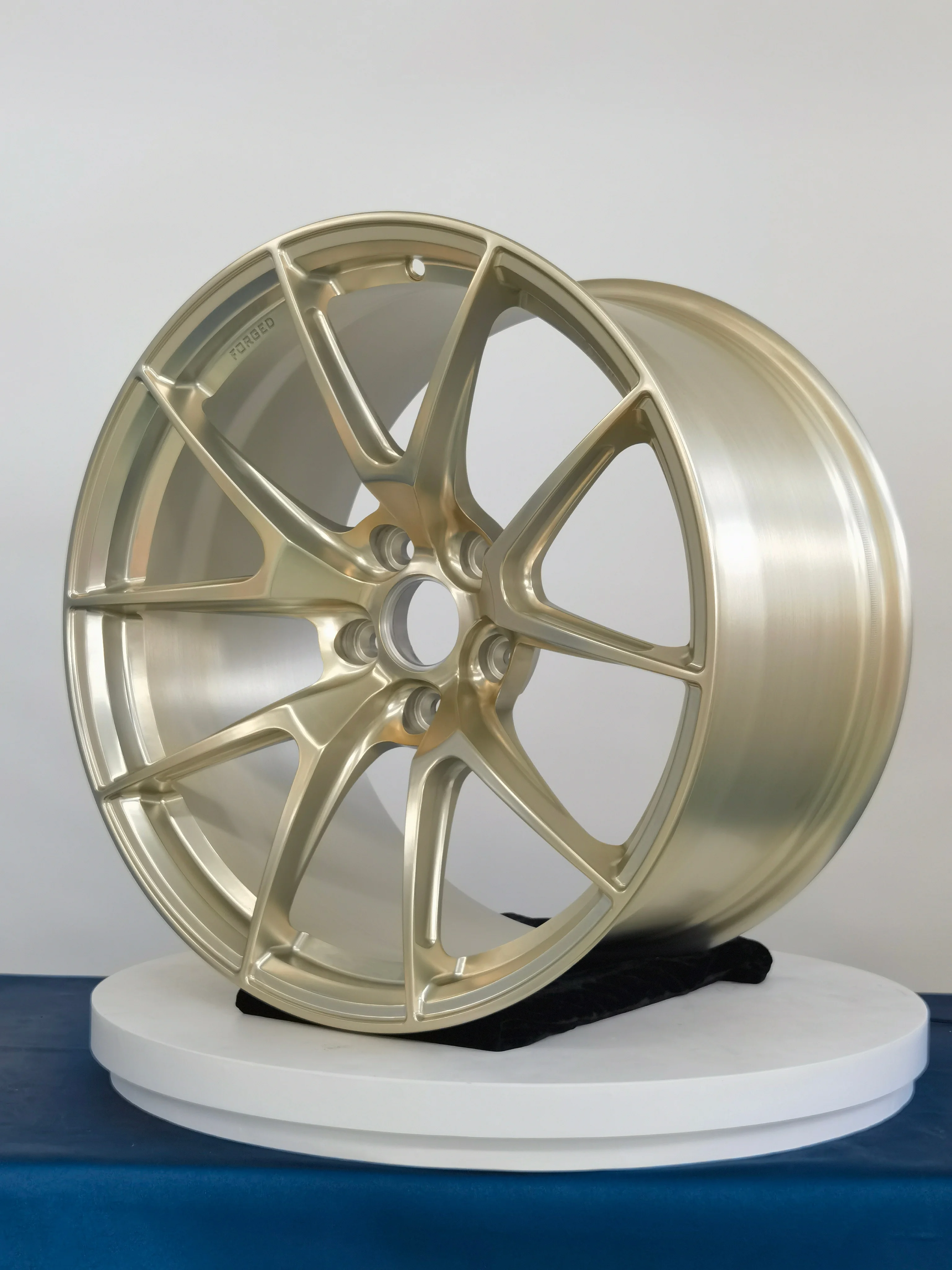 PENGZHEN VS-5RS Wheels Matte Forged Gold 5x112 18 19 Inch Lightweight for BMW F30 M2 F87 Corvette for Toyota Passenger Cars