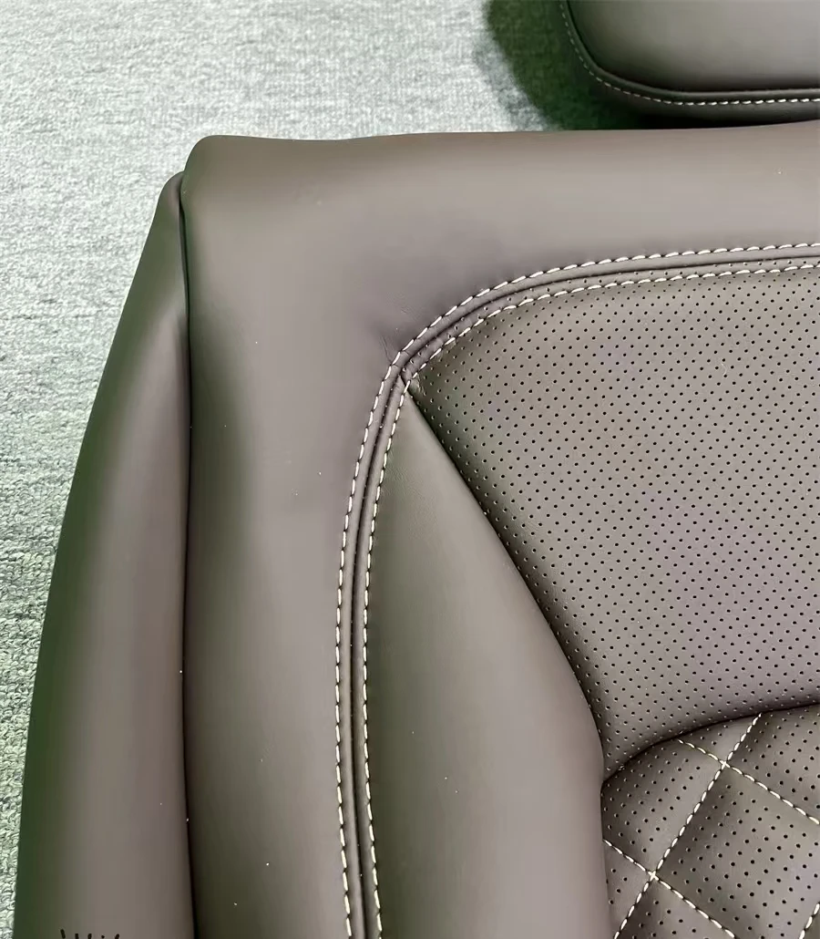 Customized Leather Car Seat Cover Luxury Waterproof NAPPA Car Seat Cover for BMW, Mercedes, Tesla, Lexus Cover Seat