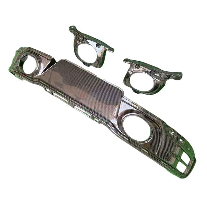 High quality OEM style dry carbon fiber rear diffuser exhaust pipe for Porsche 992 911 2019-2022 Carrera