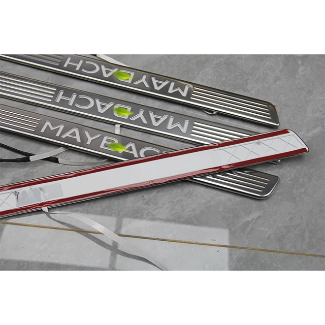 Mercedes-Benzz GLS External Doorsill protection Strip New Welcome Pedal GLS X167 Maybachh Threshold Strip