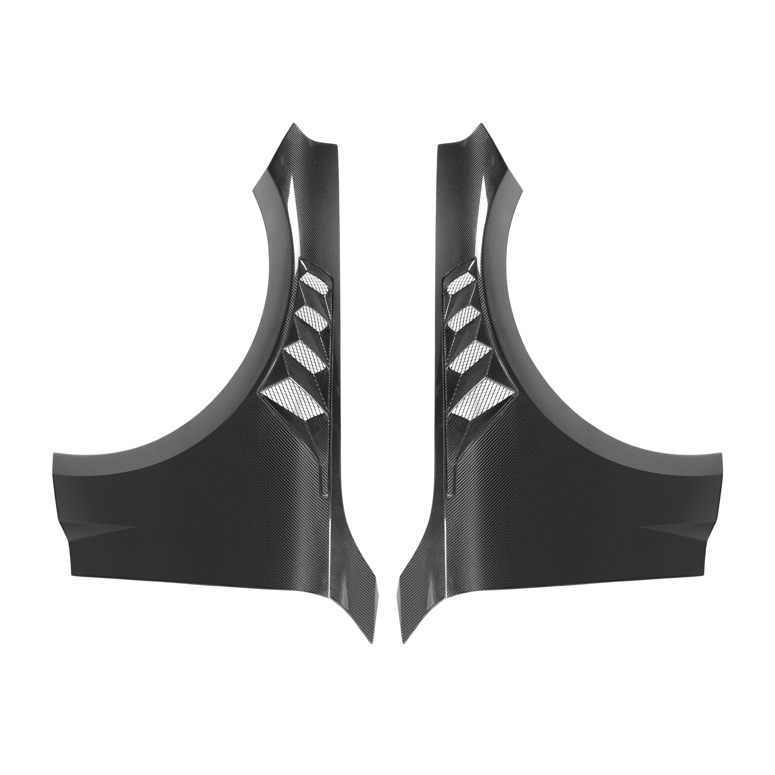 Car Carbon Fiber Fenders  for BMW 2023+ M2 G87 Perforated Fender High Quality Wet Carbon Front Fenders