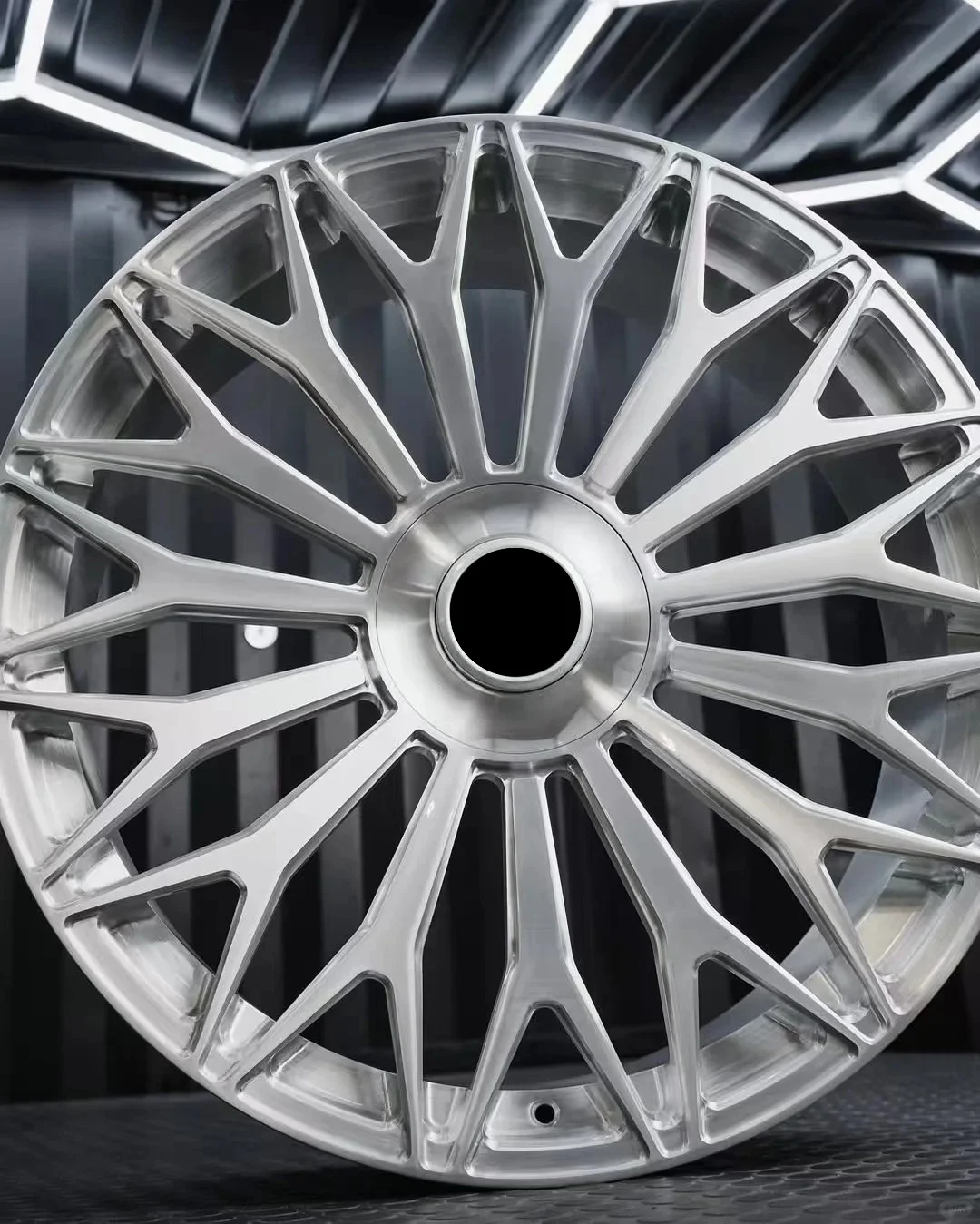 GPW Matte Silver Forged Wheel Rims Monoblock Customized Alloy 5x114.3 5x120 18 19 20 21 Inches for Porsche Toyota Corvette