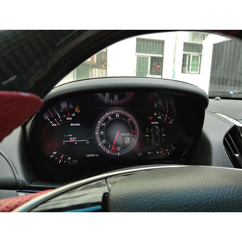 12.3-inch  Cadillac ATS  LCD Instrument Panel Car LCD Instrument Cluster Auto Speedometer Suitable for 2014-2017