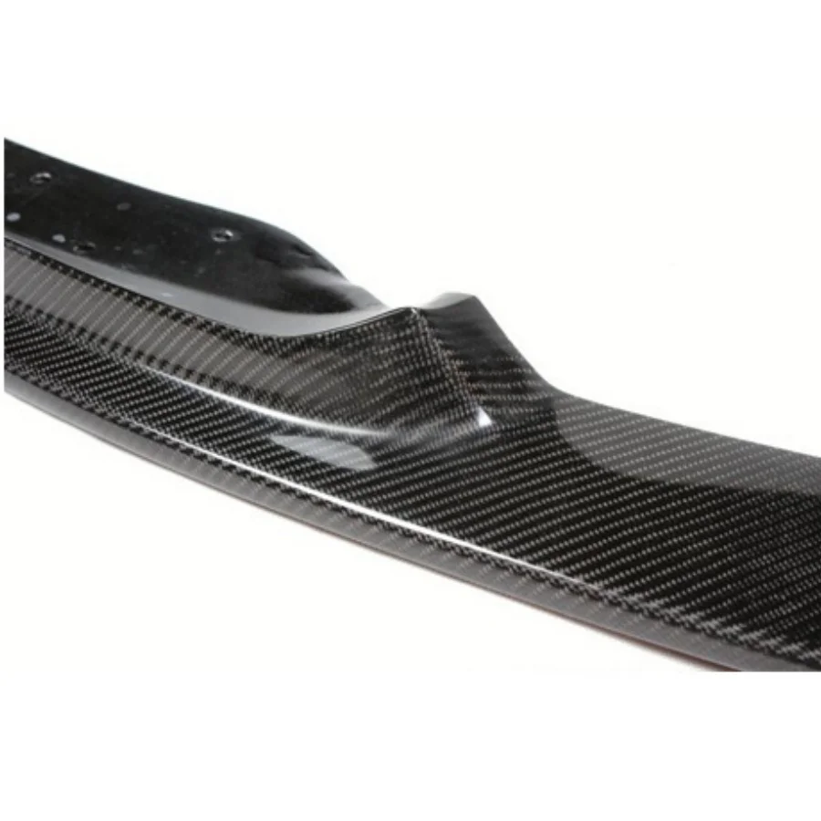 TIYPEOR Carbon Fiber Front Lip for F30 BMW 3 Series Entry Luxury Design Easy Installation Front Lip Splitter