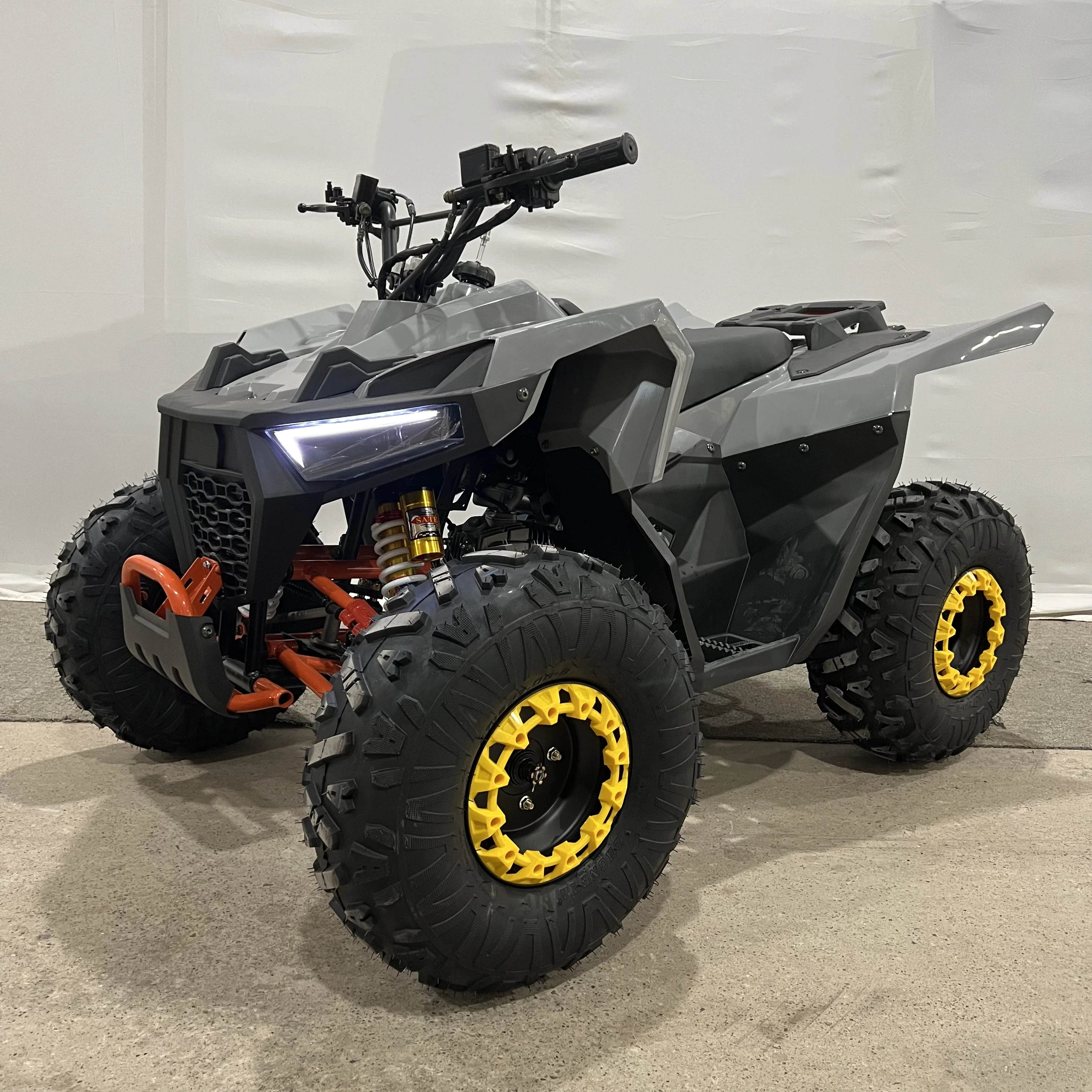 Factory Direct 125cc Semi-Automatic All-Terrain Vehicle CE Certified Easy Operation for Teenagers Chain Drive Transmission