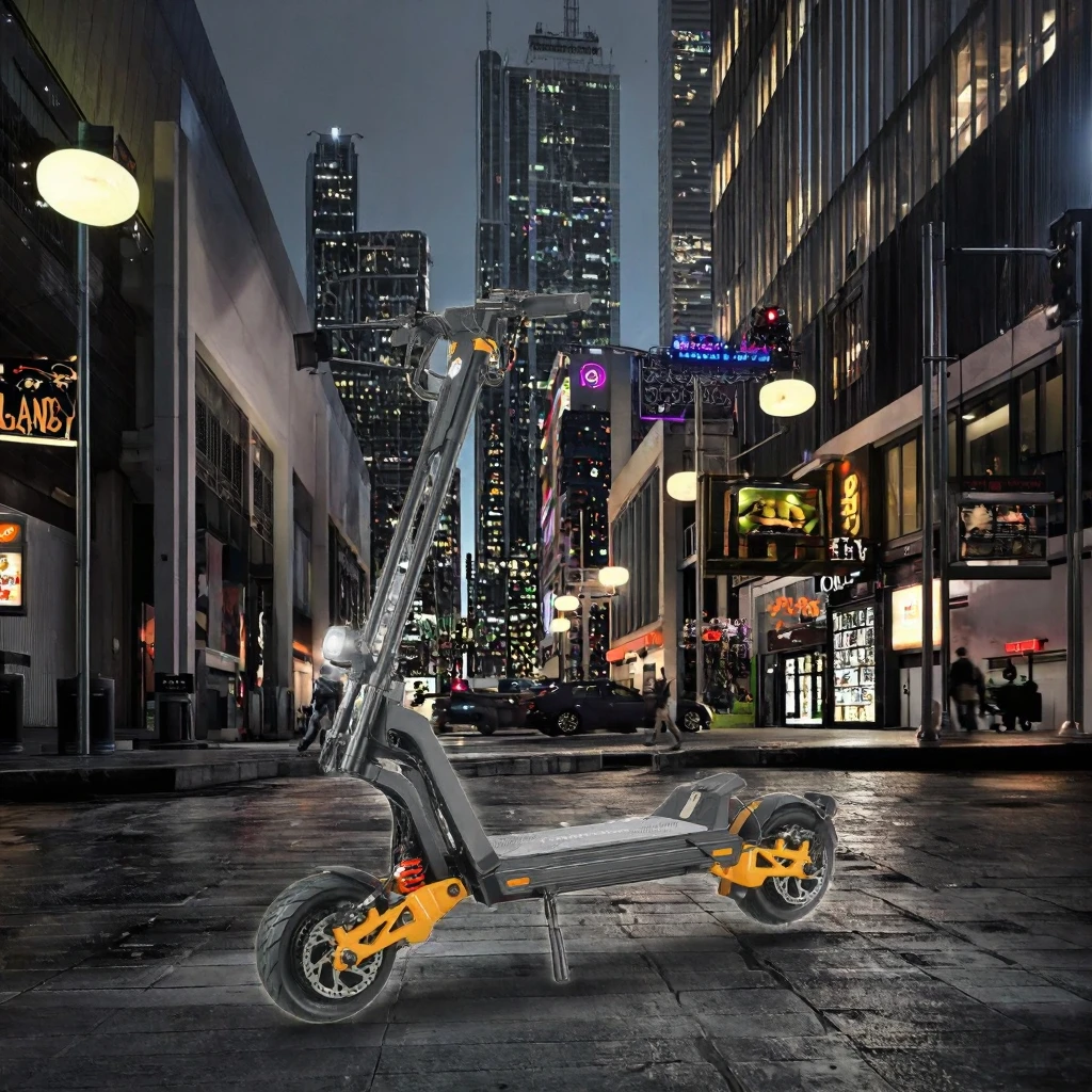 2025 Electric Scooter 60V 30Ah Brushless Dual 6000W Foldable Waterproof Aluminum Alloy Lithium Battery