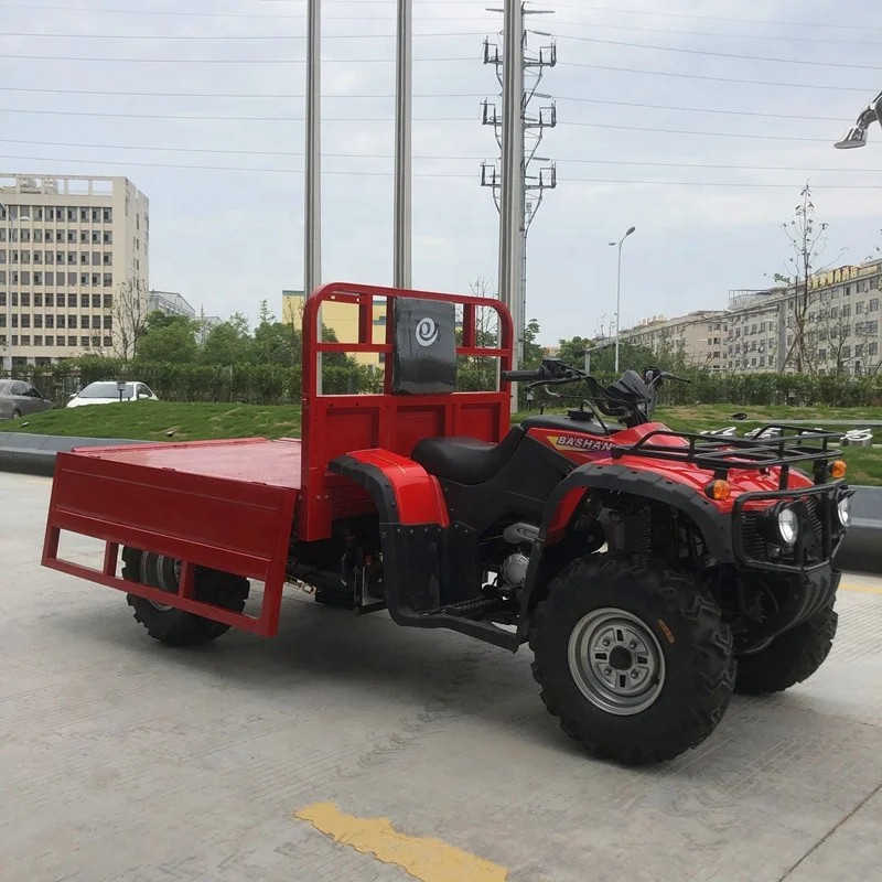 ATV 250cc 2WD With Bucket Shaft Drive Agricultural Vehicle Automatic Lifting Farm ATV