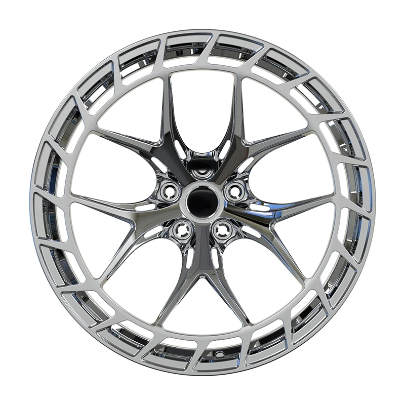 Wholesale New Polished 6061-T6 Forged Aluminum Alloy Rims for 2017 M5 Luxury Racing High Performance Mesh Design Wheels 5-Year