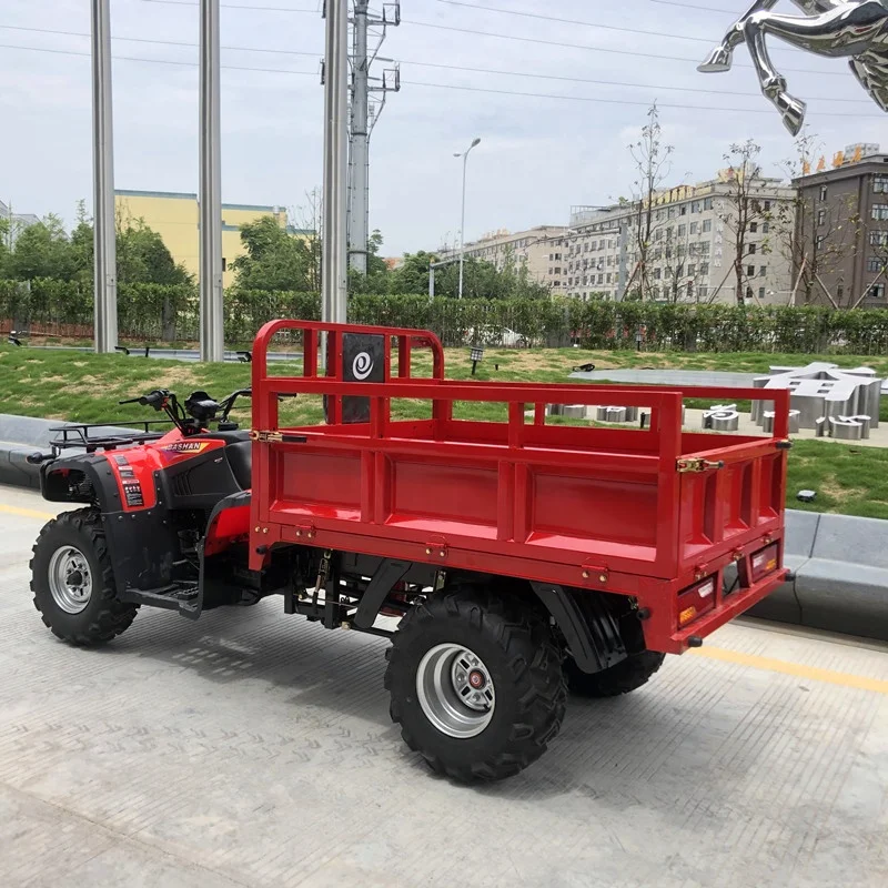 ATV 250cc 2WD With Bucket Shaft Drive Agricultural Vehicle Automatic Lifting Farm ATV