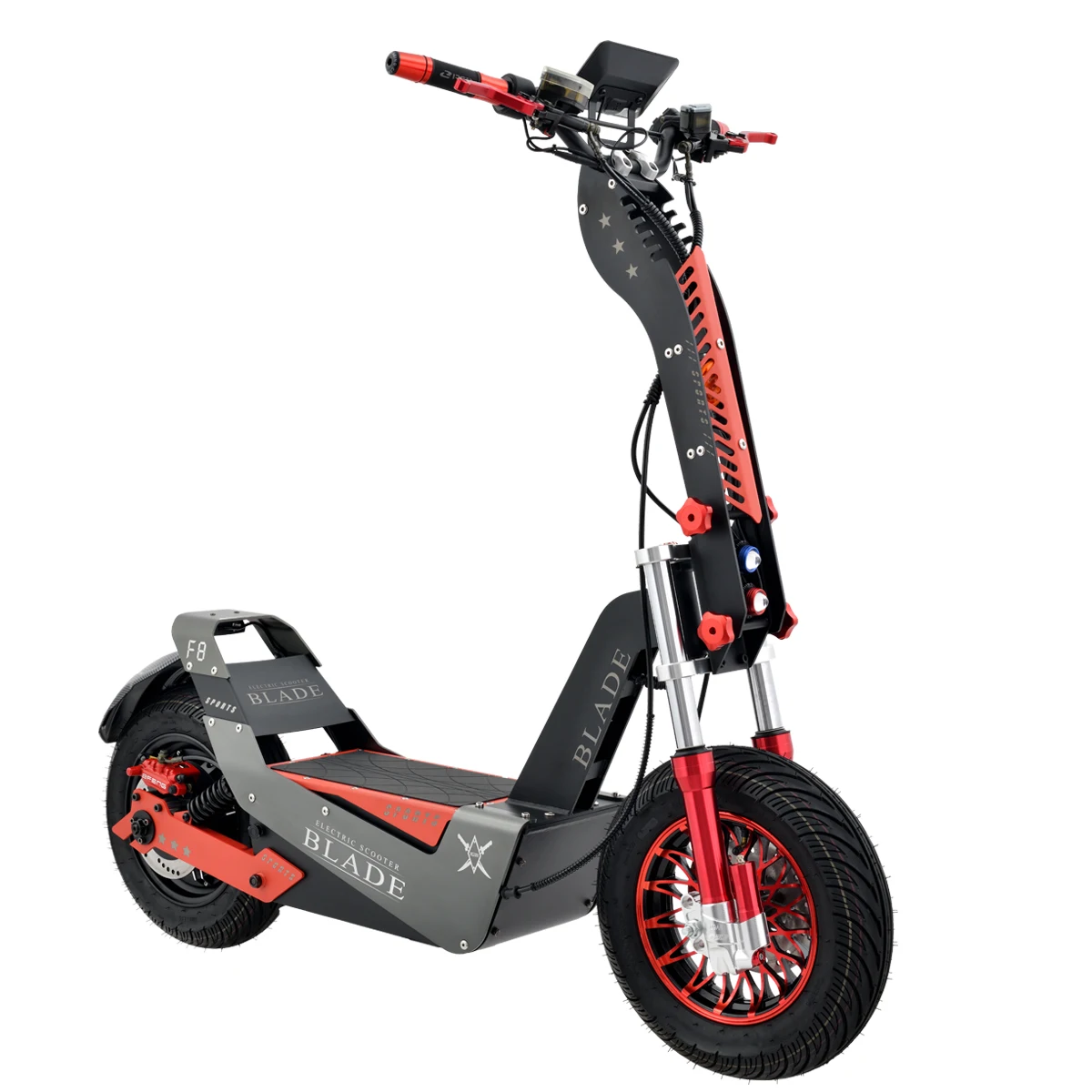 High Performance Electric Scooter Adults 3000w 72V 30Ah Lithium All Terrain Foldable Electric Scooter