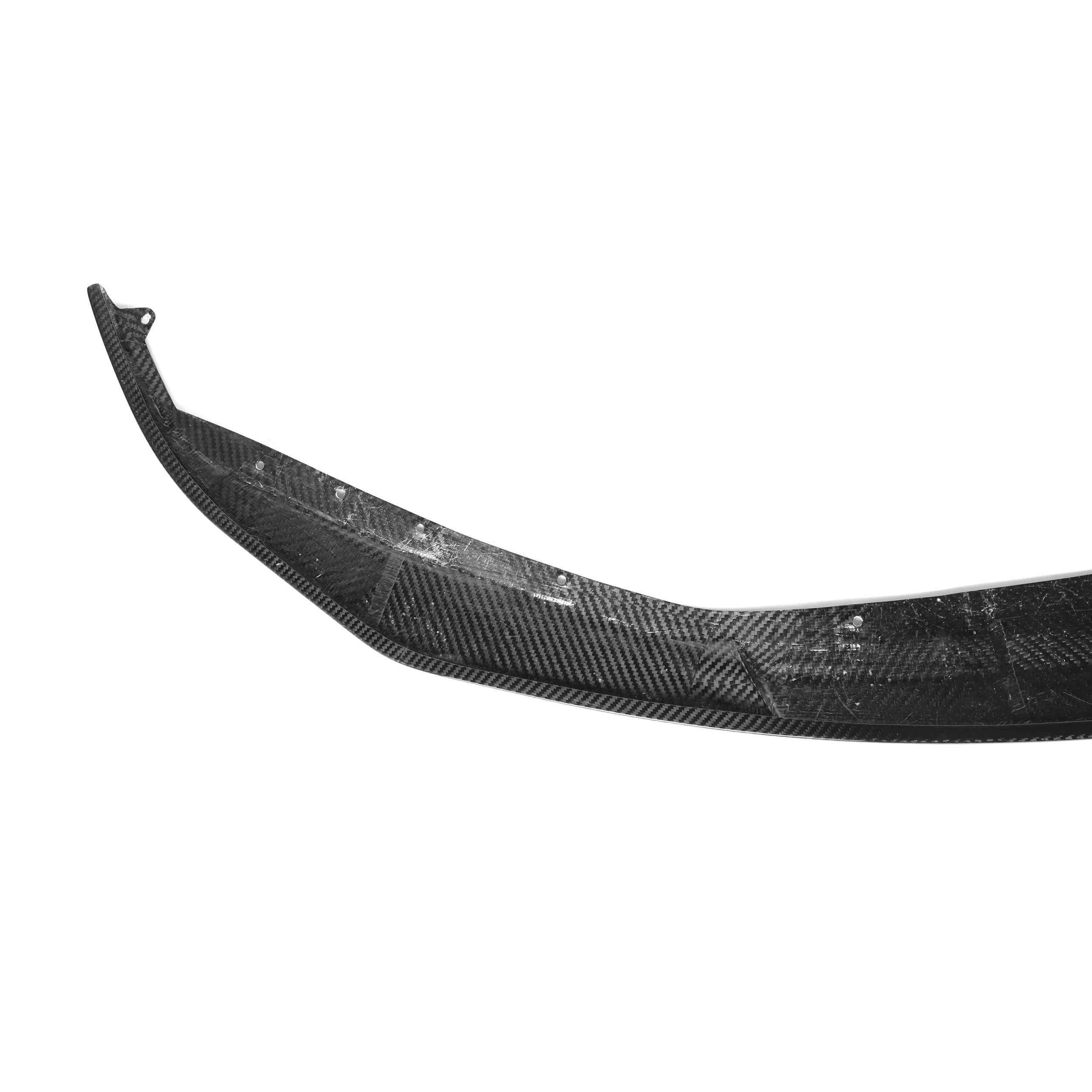 Dry Carbon Fiber Front Bumper Lip Splitters MHC Style for BMW M3 4-door/M4 G82 G83 2-door 2021+ G80 G82 G83 Front Lip