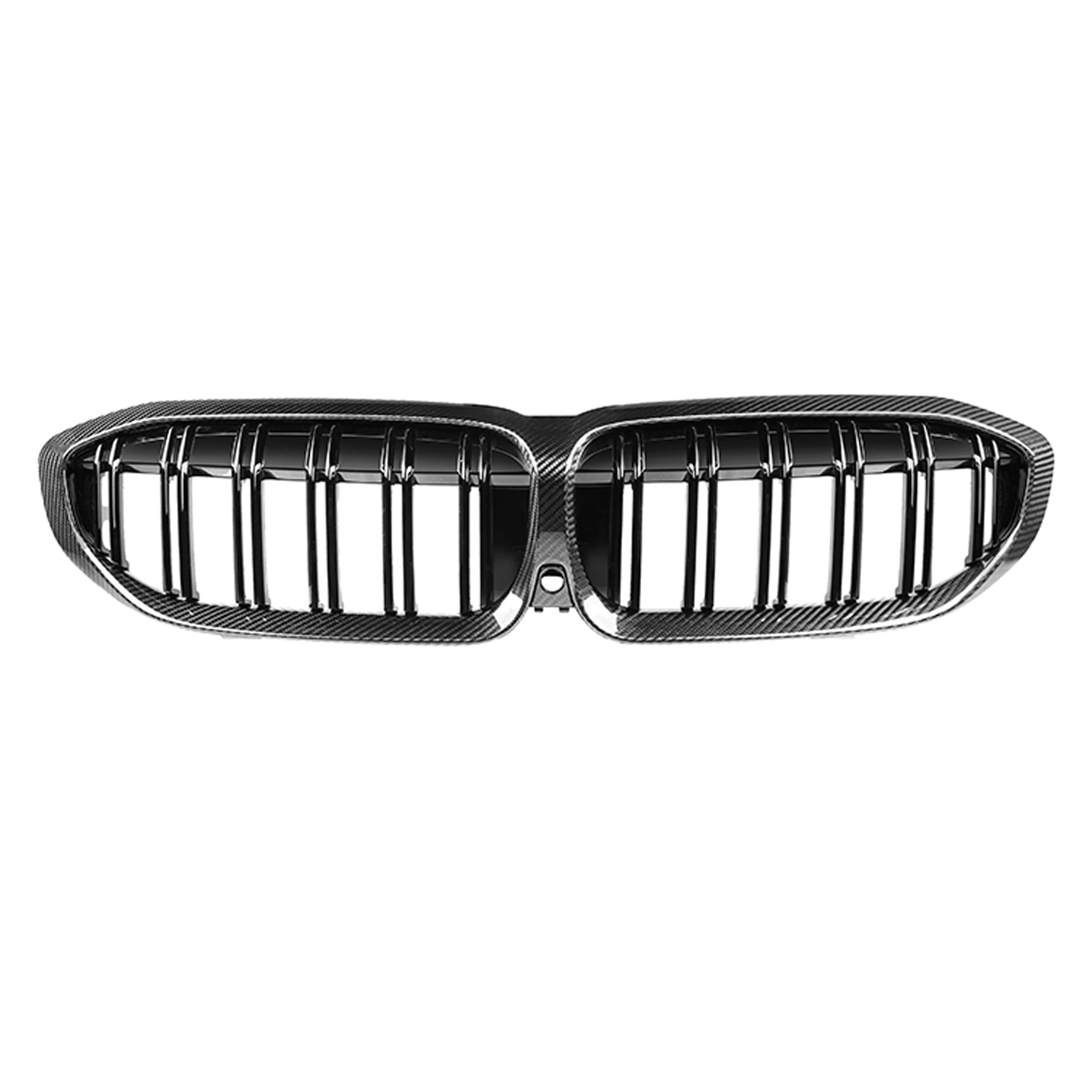 Suitable for 2019-2022 BMW 3 Series G20 G28 High Quality Carbon Fiber Double Bar Grille
