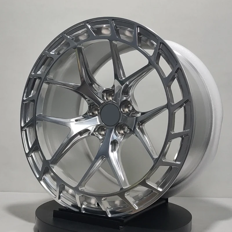 Wholesale New Polished 6061-T6 Forged Aluminum Alloy Rims for 2017 M5 Luxury Racing High Performance Mesh Design Wheels 5-Year
