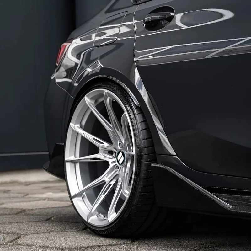 SYG-1017 Vossen HF-5 Gloss Black Custom 1-piece 15-26 Inches Forged Wheels Rims for BMW Audi Ford Mustang Chevrolet Mazda RX-8