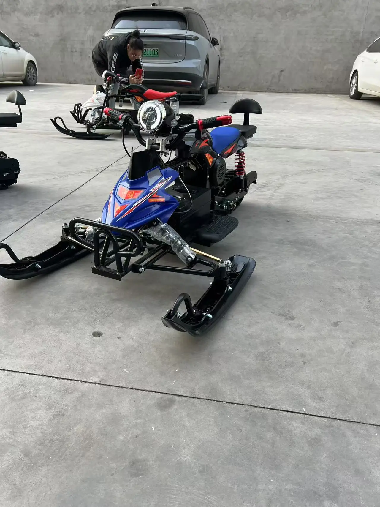 500W Electric Snowmobile for Outdoor Adventures for Trail & Touring