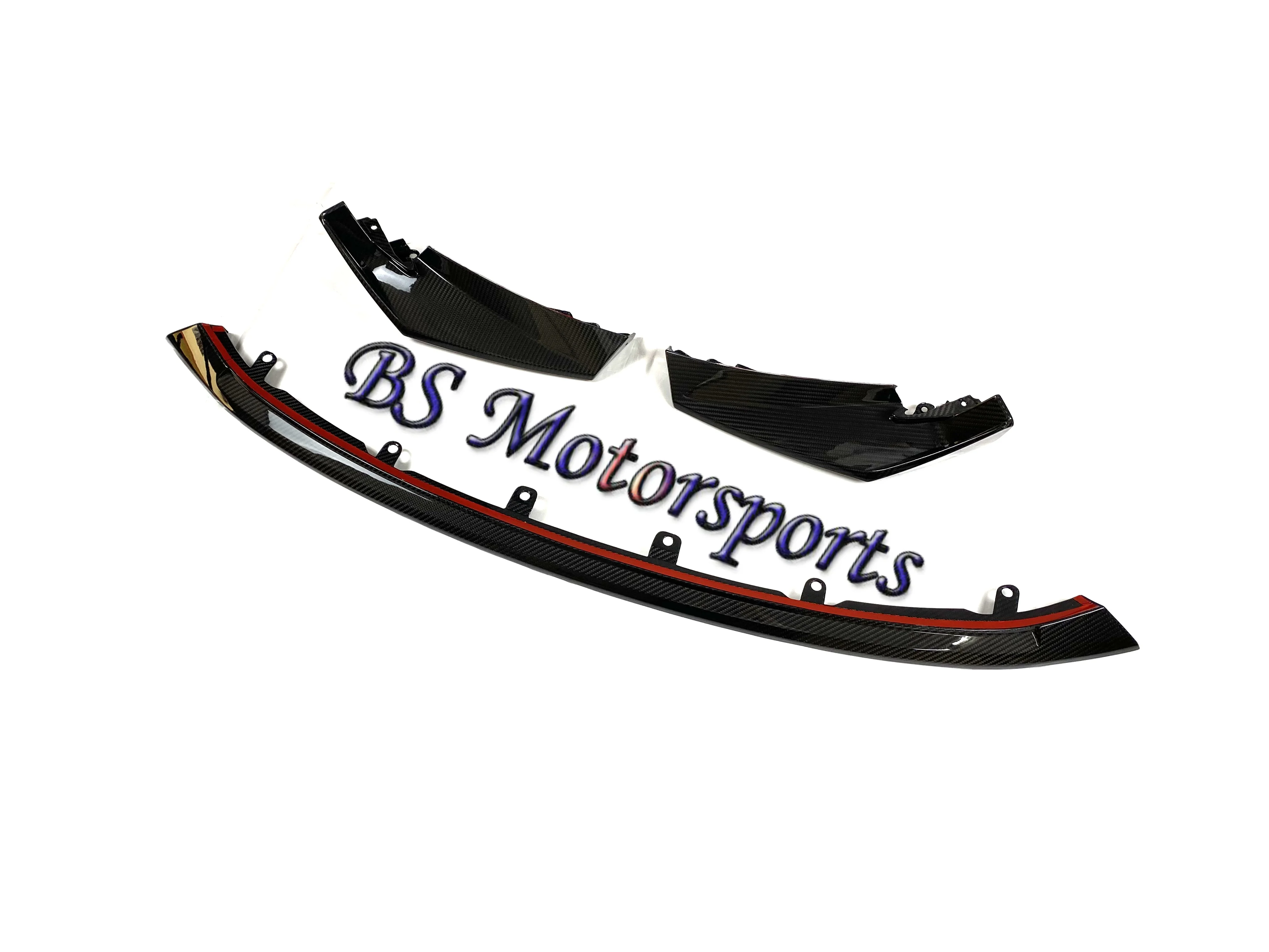 CSL Style G80 G82 Carbon Fiber Front Bumper Splitter Lip for BMW M3 M4 Front Spoiler 2021+