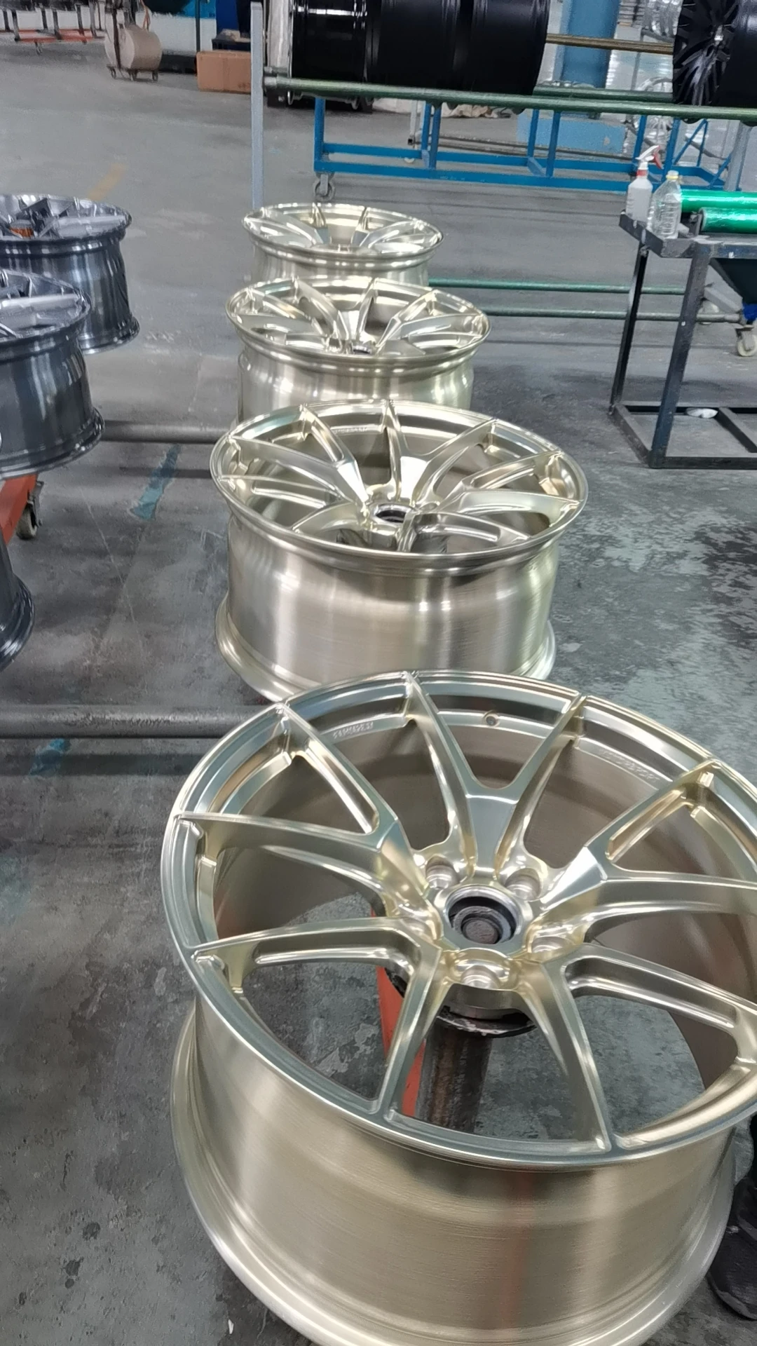 PENGZHEN VS-5RS Wheels Matte Forged Gold 5x112 18 19 Inch Lightweight for BMW F30 M2 F87 Corvette for Toyota Passenger Cars