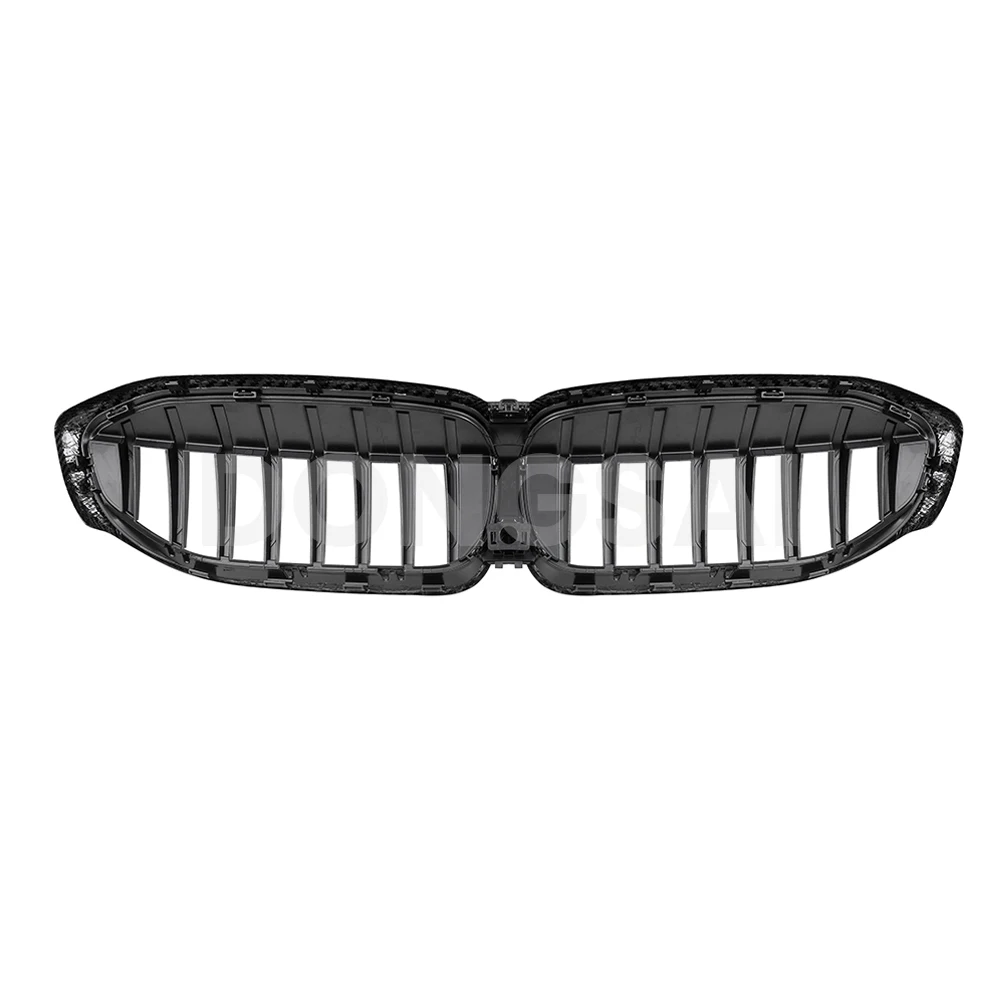 3 Series G20 G21 G28 Pre-Facelift Single Slat Prepreg Carbon Fiber Front Grill 2019-2022