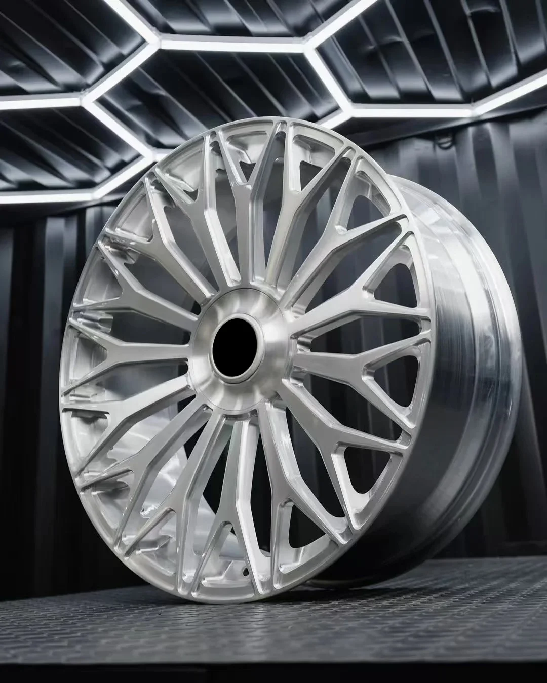 GPW Matte Silver Forged Wheel Rims Monoblock Customized Alloy 5x114.3 5x120 18 19 20 21 Inches for Porsche Toyota Corvette