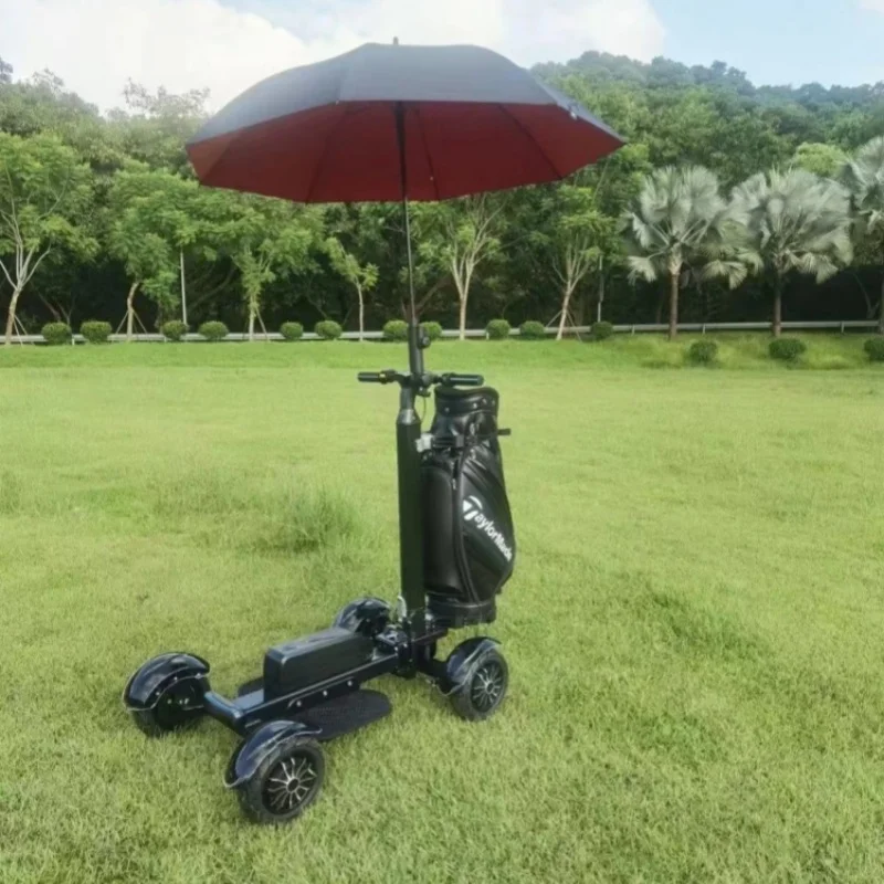 Enoo E7-6 48V 20Ah Lithium 4-Wheel Aluminium Folding Electric Golf Cart Scooter 2400W 150kg Load 20km/h Scooters