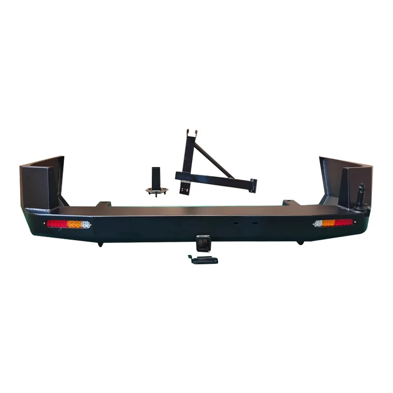 Mitsubishi PAJERO V73/V75/V77/V78 Rear Bumper with Spare Tire Rack Bolt-On Universal Fitment