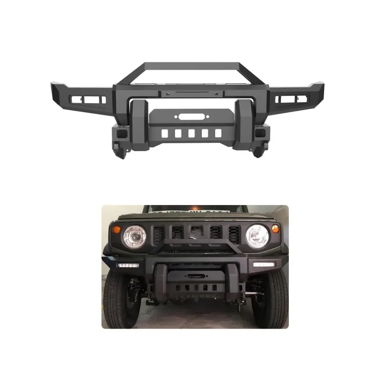 Front Bull Bar for Suzuki Jimny JB43 3-Door New Hot Sale 4x4 Off-Road Vehicle Accessories Manufacturer Wholesale Front Bumper