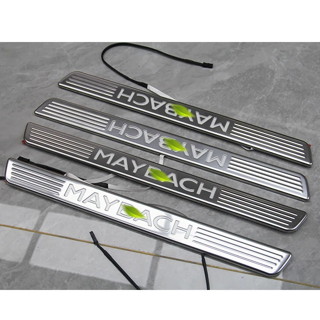 Mercedes-Benzz GLS External Doorsill protection Strip New Welcome Pedal GLS X167 Maybachh Threshold Strip