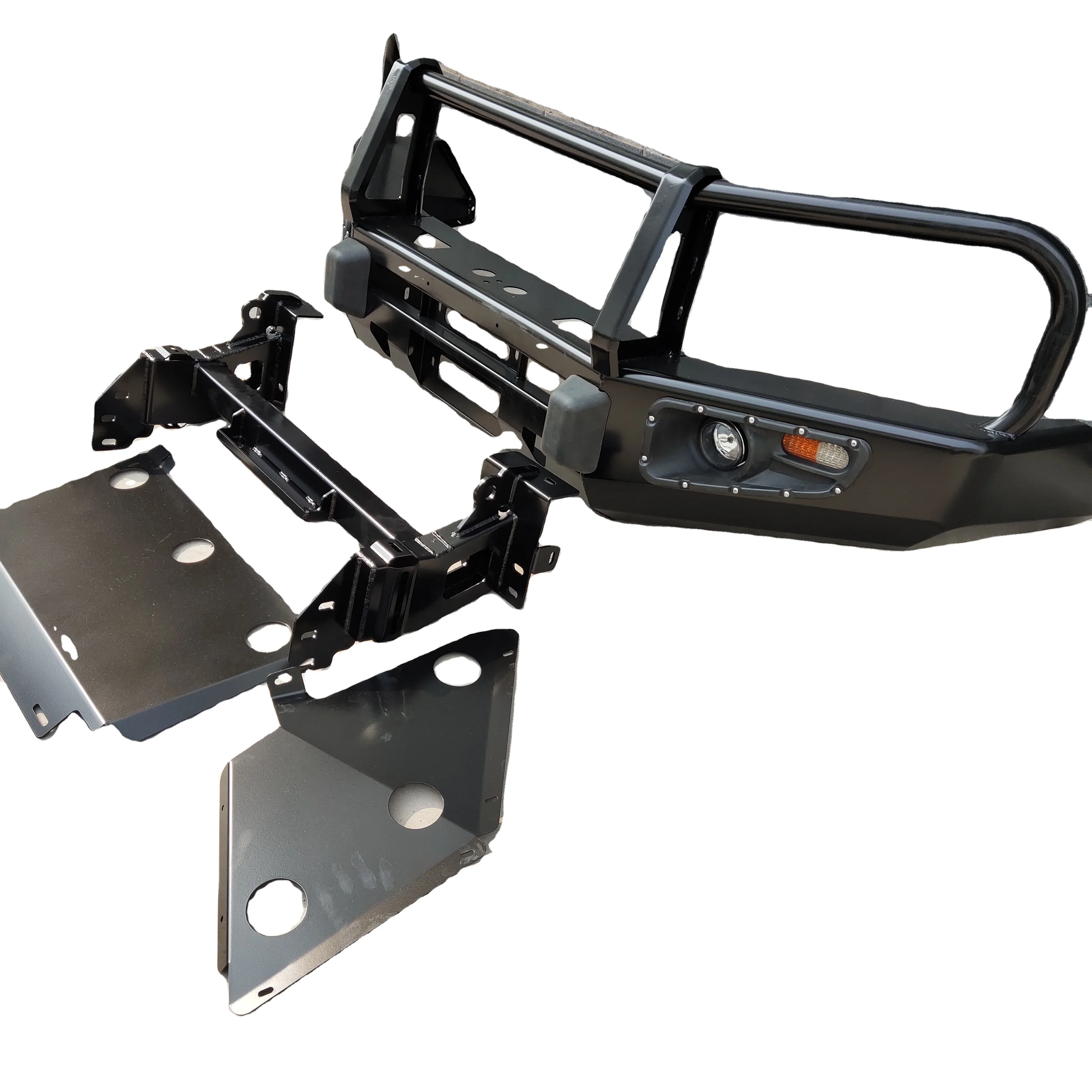 Car Bumper Auto Popular Bumper Steel With Lamps Easy Installation  4x4 off Road  for Toyota TACOMA 2016 Onwards